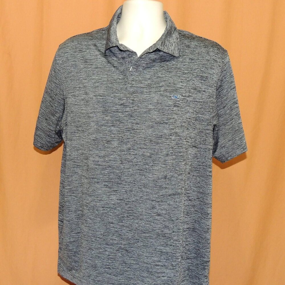 Vineyard Vines Performance Dark Solid Gray Men's … - image 3